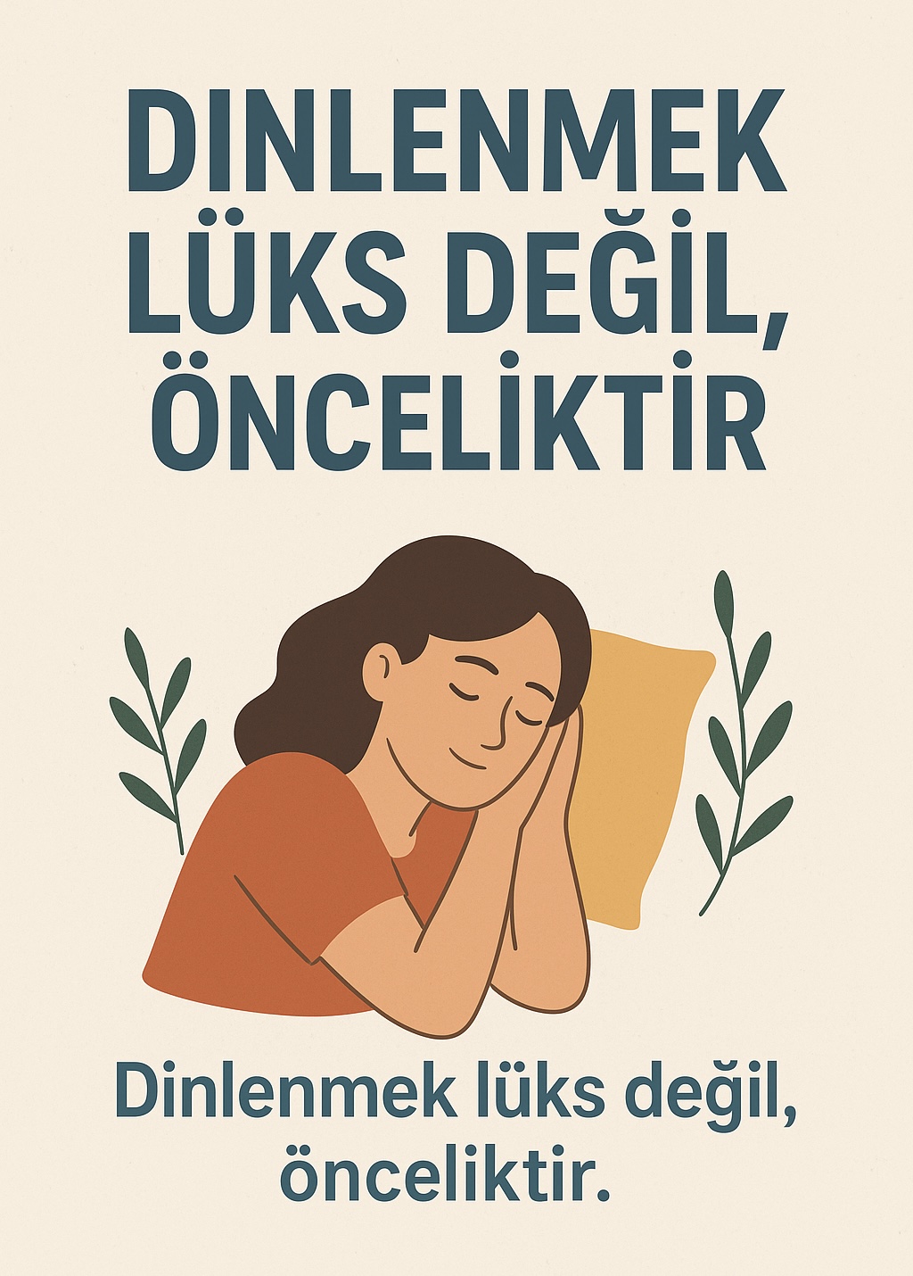 Dinlenmek Lüks Değil, Önceliktir