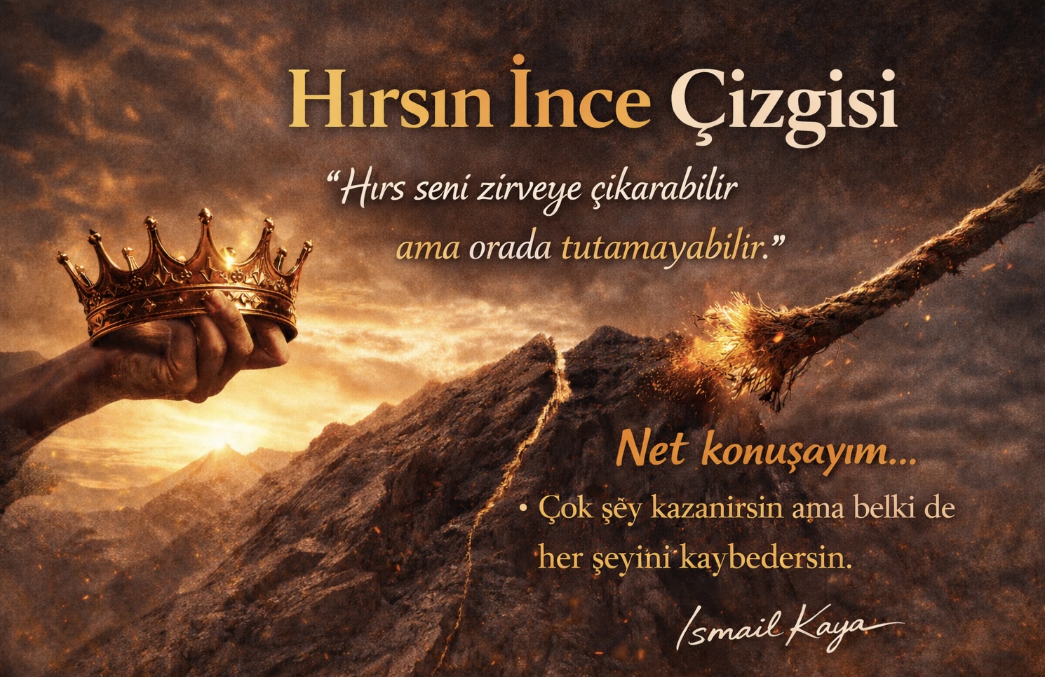 Hırsın İnce Çizgisi