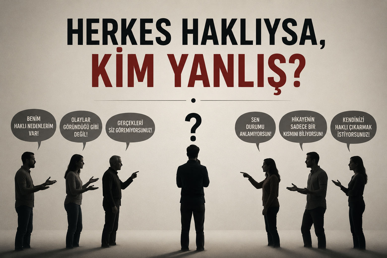 Herkes Haklıysa, Kim Yanlış?