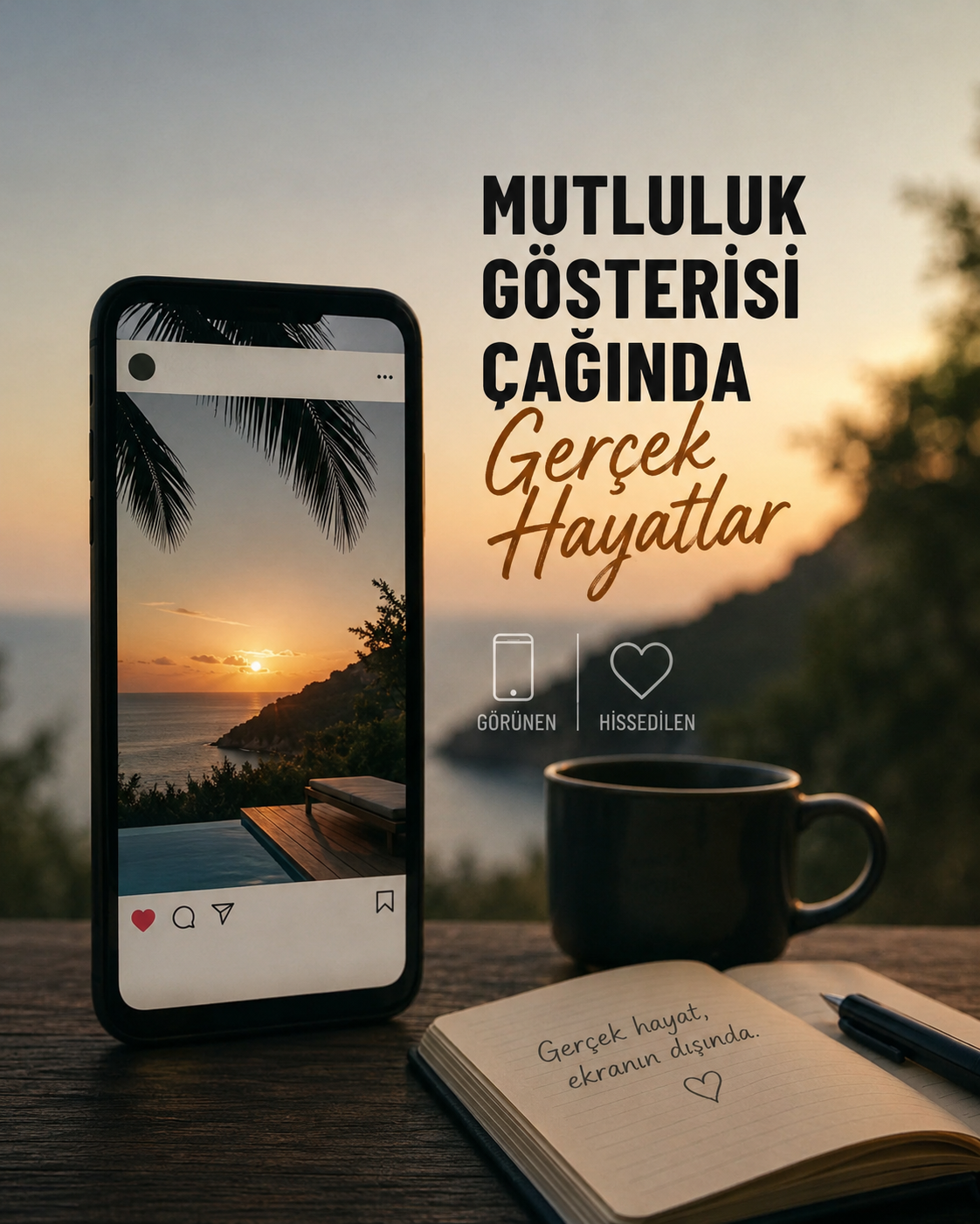 Net Konuşayım | Mutluluk Gösterisi Çağında Gerçek Hayatlar